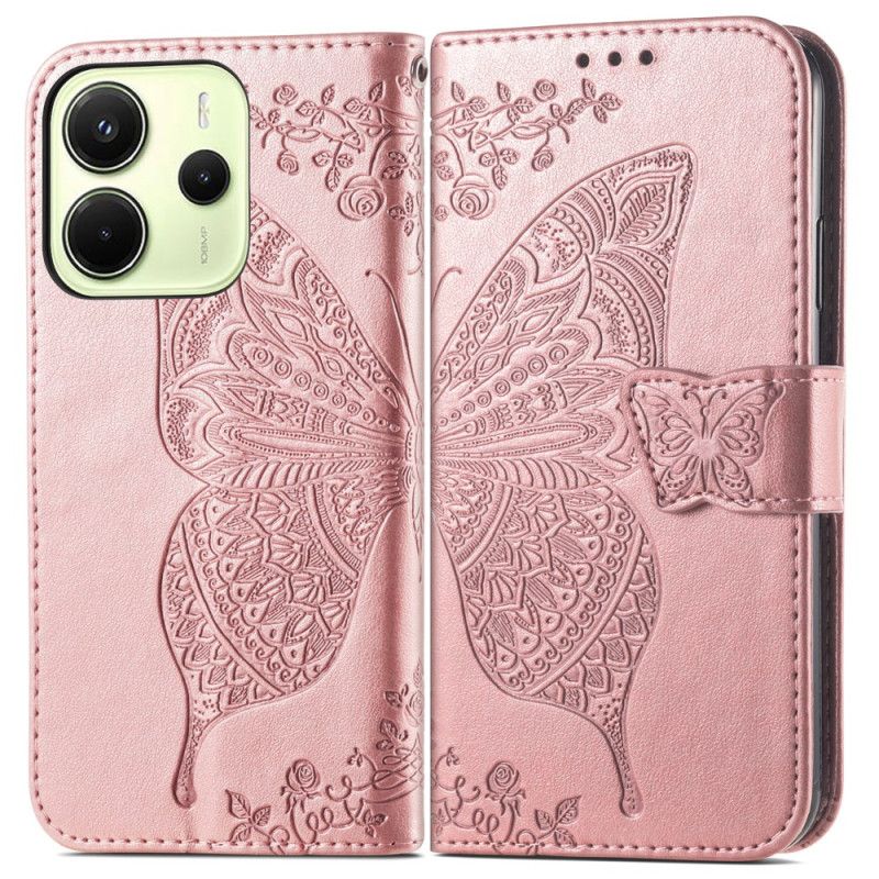 Obudowa Xiaomi Redmi Note 14 4g Etui Na Telefon Barokowy Motyl