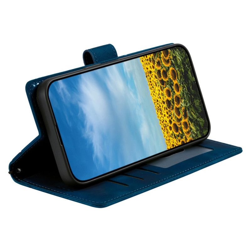 Obudowa Xiaomi Redmi Note 14 4g Etui Na Telefon Efekt Zamszu Z Paskiem