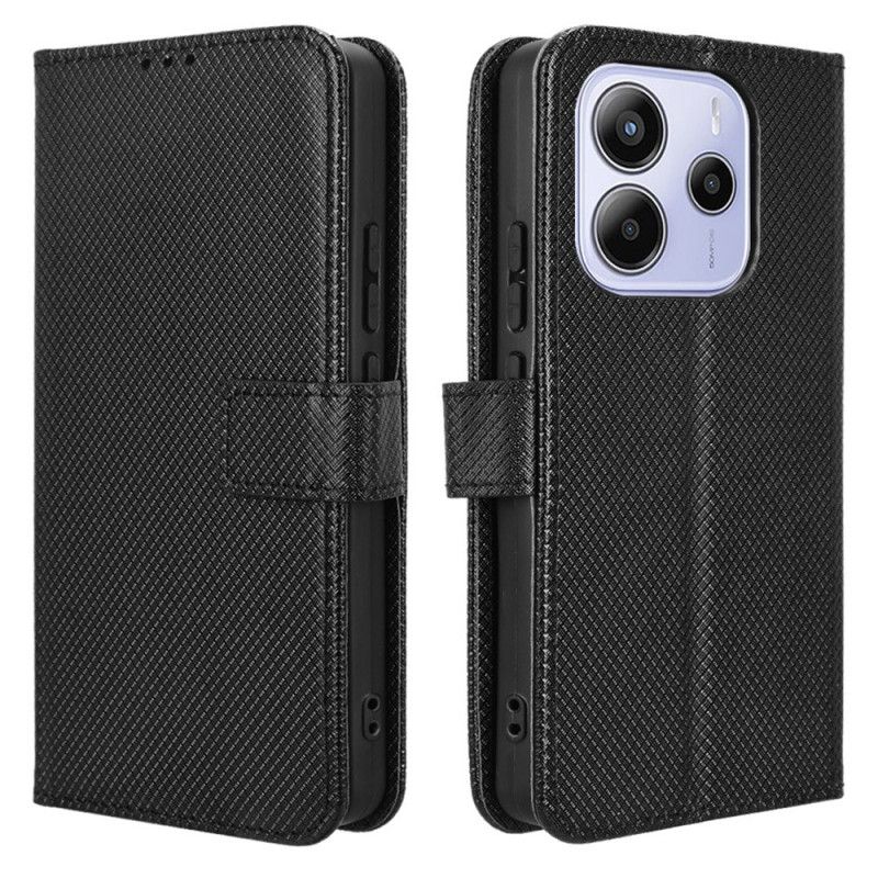 Skórzany Futerał Xiaomi Redmi Note 14 4g Etui Na Telefon Punkty