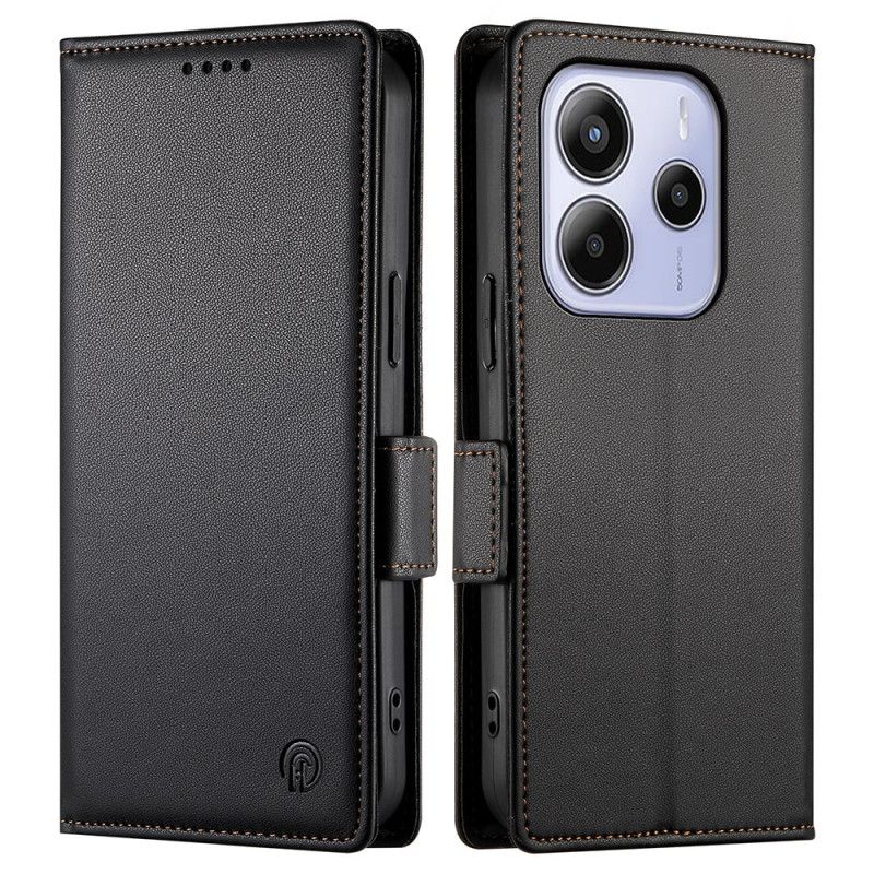 Skórzany Futerał Xiaomi Redmi Note 14 4g Etui Na Telefon Stylowy