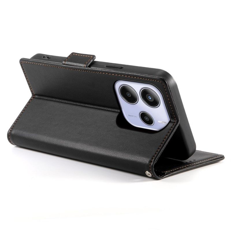 Skórzany Futerał Xiaomi Redmi Note 14 4g Etui Na Telefon Stylowy