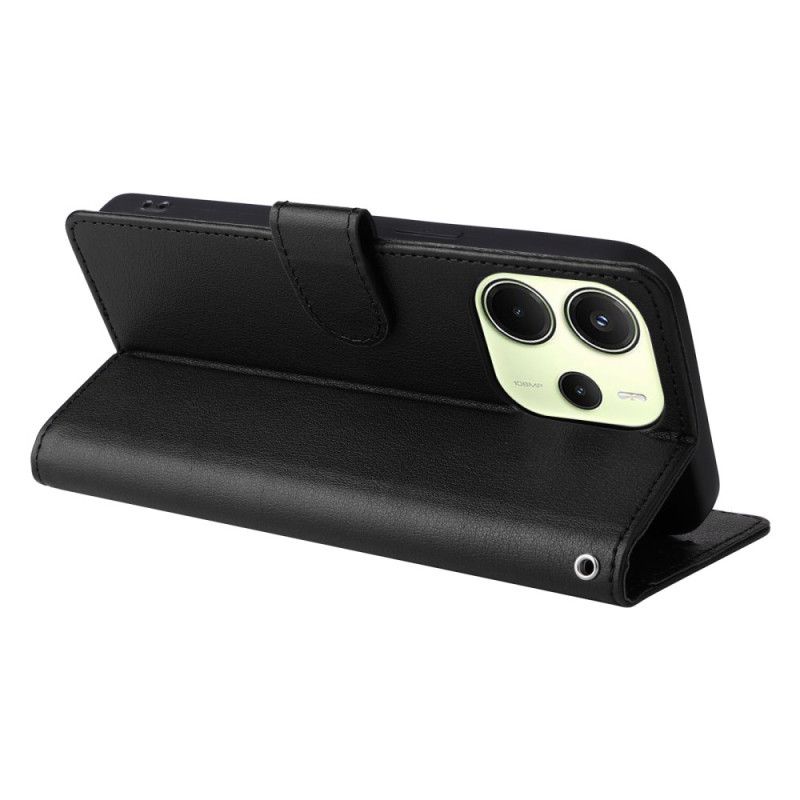 Skórzany Futerał Xiaomi Redmi Note 14 4g Etui Na Telefon Sztuczna Skóra