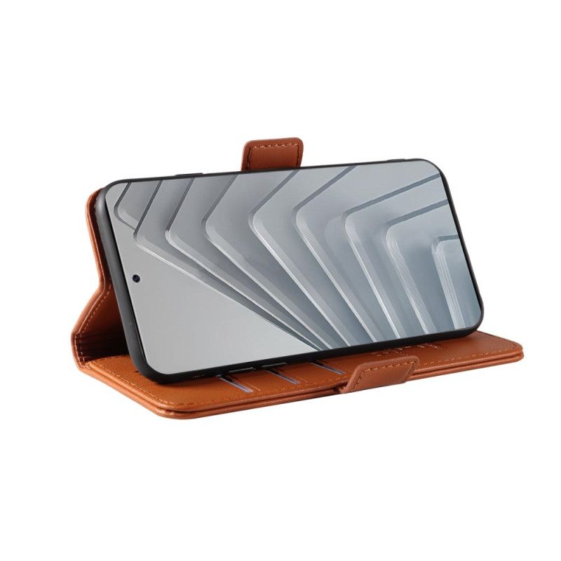 Skórzany Futerał Xiaomi Redmi Note 14 4g Etui Na Telefon Yikatu