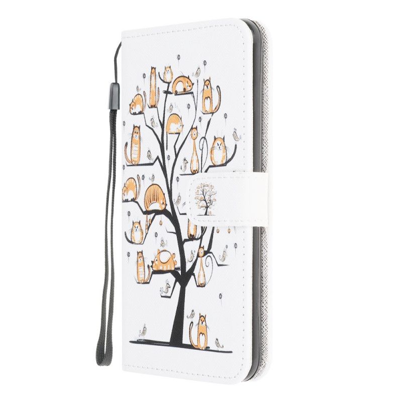 Etui Folio Xiaomi Redmi 9 Funky Stringi Kotki