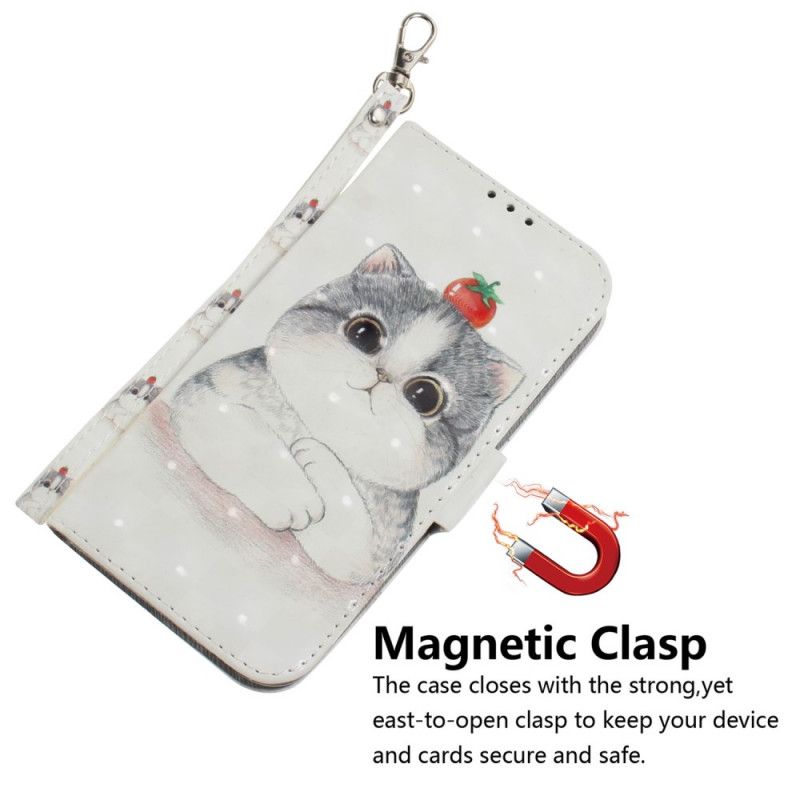 Etui Folio Xiaomi Redmi 9 Pomidor Na Stringach Cat Etui Ochronne