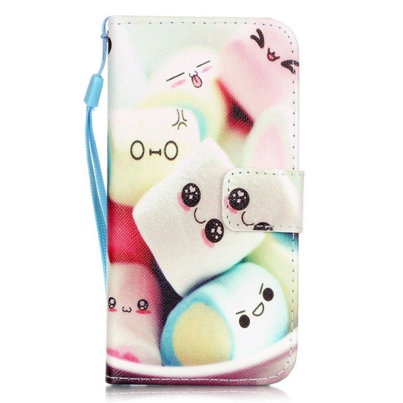 Etui Folio iPhone 7 / 8 / SE 2 Pianki Marshmallows Etui Ochronne