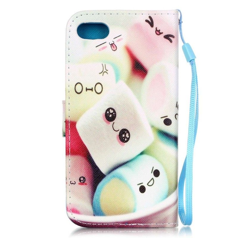 Etui Folio iPhone 7 / 8 / SE 2 Pianki Marshmallows Etui Ochronne