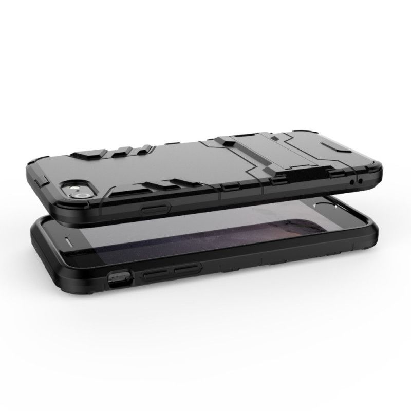 Etui iPhone 7 / 8 / SE 2 Czerwony Czarny Ultra Odporny Etui Ochronne