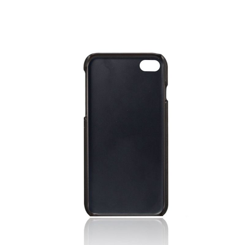 Etui iPhone 7 / 8 / SE 2 Szary Czarny Podwójny Uchwyt Na Kartę Ksq Etui Ochronne