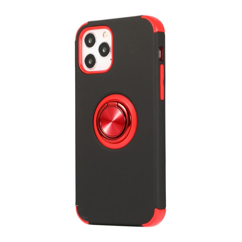 Etui iPhone 12 Mini Czerwony Czarny Obsługa Dzwonka Dwukolorowego Etui Ochronne