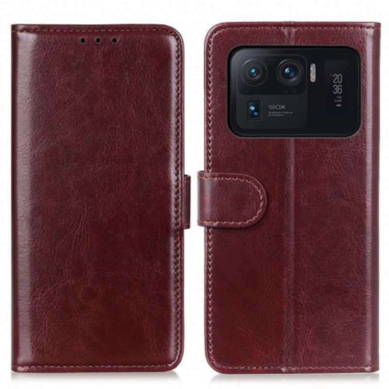Etui Folio Xiaomi Mi 11 Ultra Finezja Ze Sztucznej Skóry