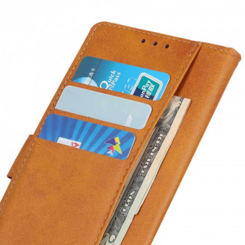 Etui Folio Xiaomi Mi 11 Ultra Retro Matowy Efekt Skóry Etui Ochronne