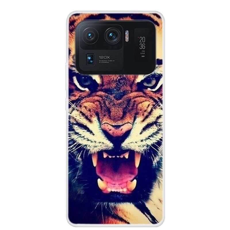 Etui Xiaomi Mi 11 Ultra Przedni Tygrys