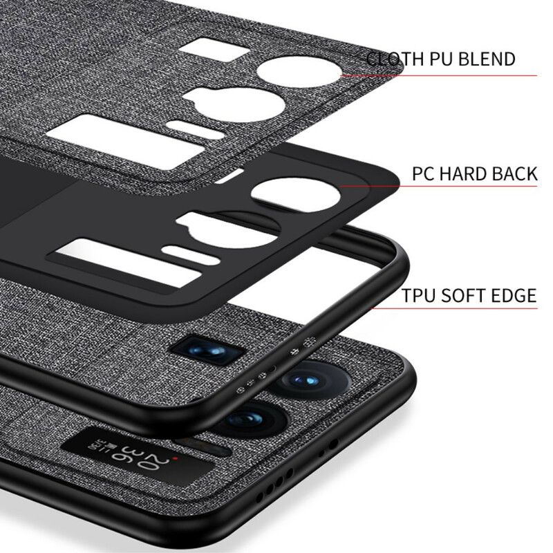 Etui Xiaomi Mi 11 Ultra Tekstura Tkaniny Etui Ochronne