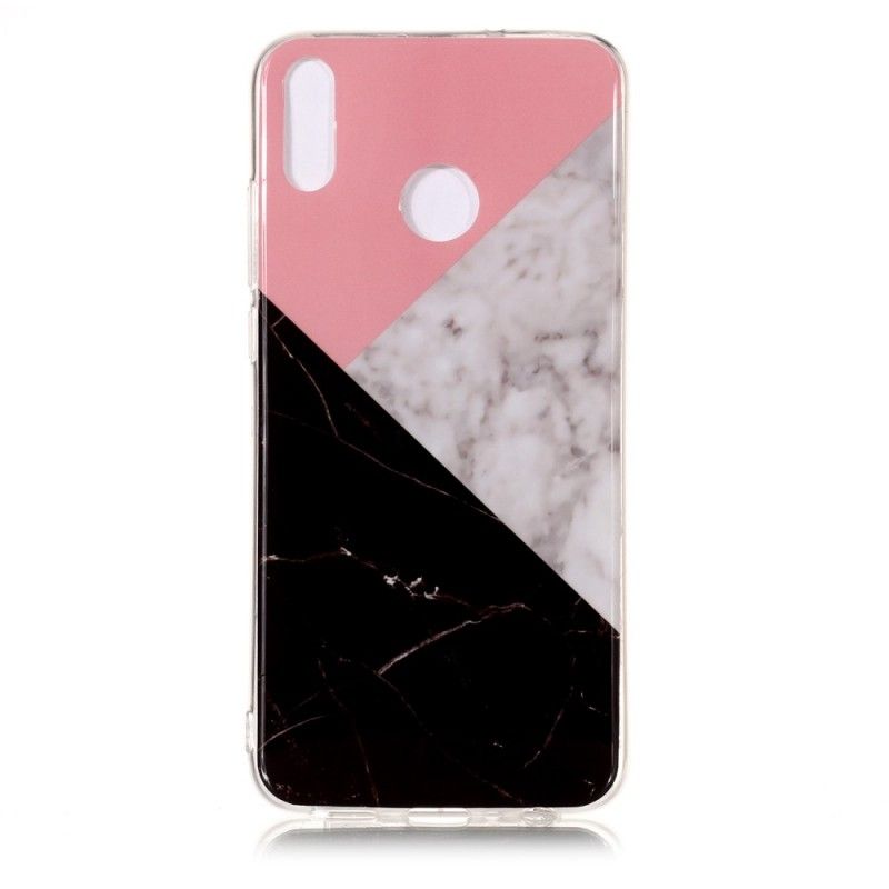 Etui Honor 8X Geometryczny Marmur