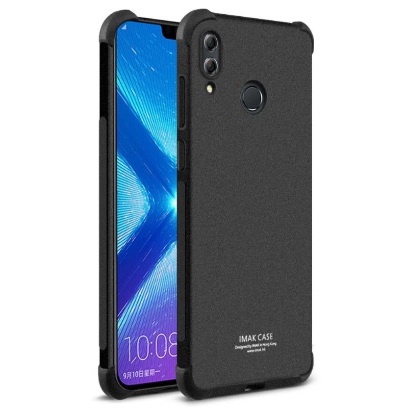 Etui Honor 8X Przezroczysty Czarny Imak Czuje Się Na Skórze