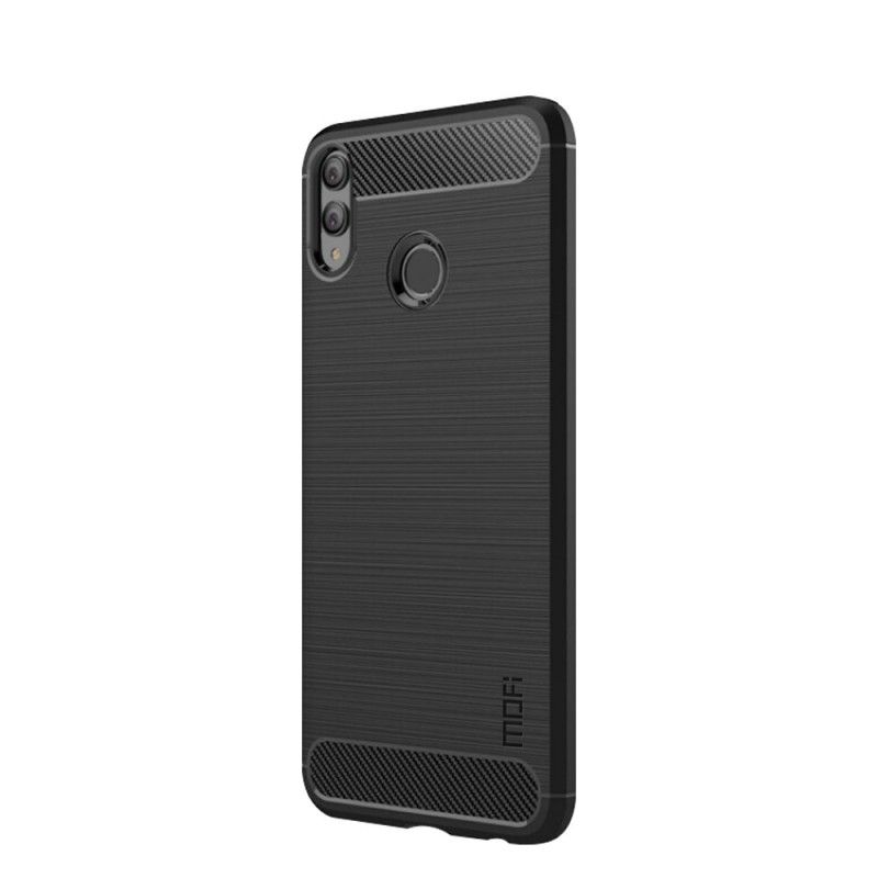 Etui Honor 8X Szary Czarny Szczotkowane Włókno Węglowe Etui Ochronne