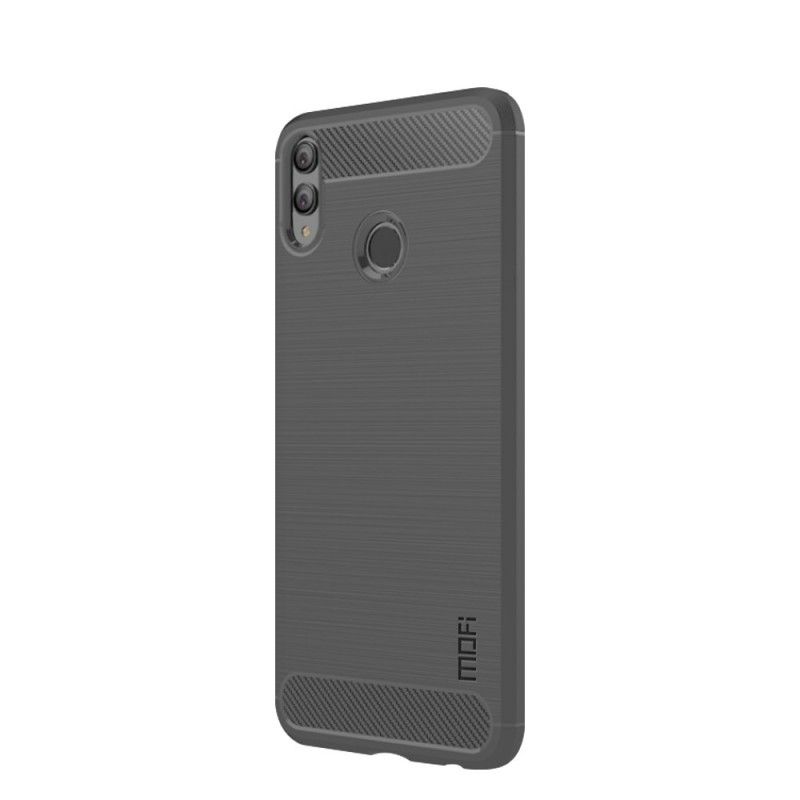 Etui Honor 8X Szary Czarny Szczotkowane Włókno Węglowe Etui Ochronne