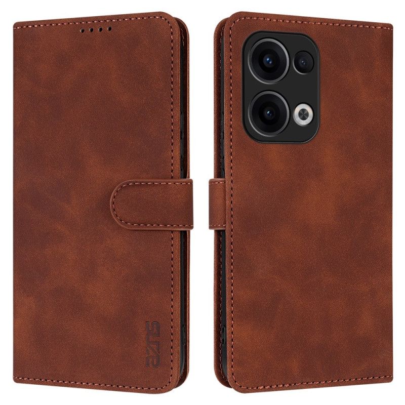 Etui Folio Oppo Reno 13 5g Efekt Skóry Azns Etui Ochronne