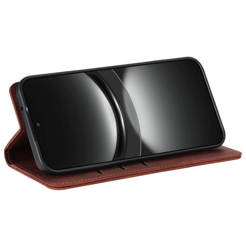 Etui Folio Oppo Reno 13 5g Efekt Skóry Azns Etui Ochronne