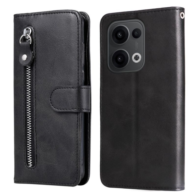 Etui Folio Oppo Reno 13 5g Saszetka Na Zamek Etui Ochronne