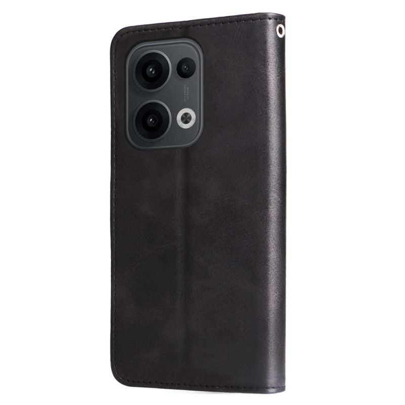 Etui Folio Oppo Reno 13 5g Saszetka Na Zamek Etui Ochronne