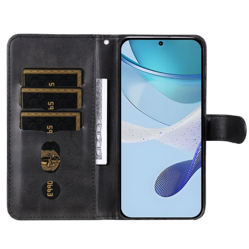 Etui Folio Oppo Reno 13 5g Saszetka Na Zamek Etui Ochronne