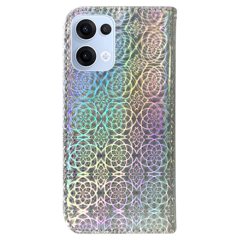 Etui Folio Oppo Reno 13 5g Styl Disco