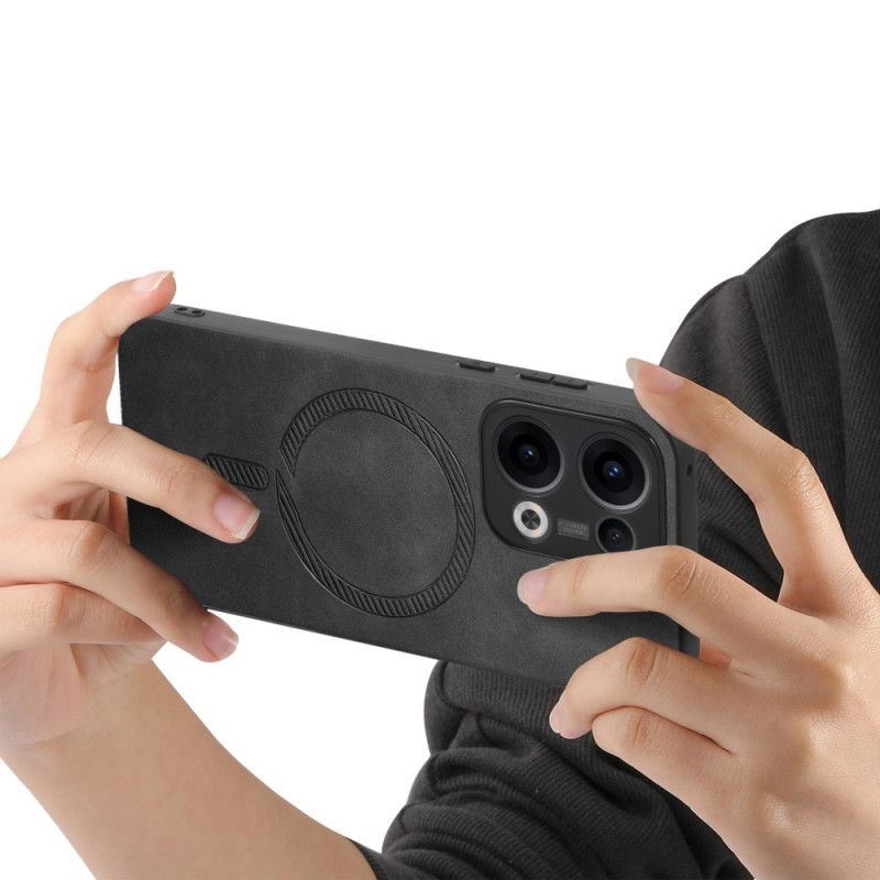 Etui Oppo Reno 13 5g Kompatybilne Z Magsafe Efekt Skóry