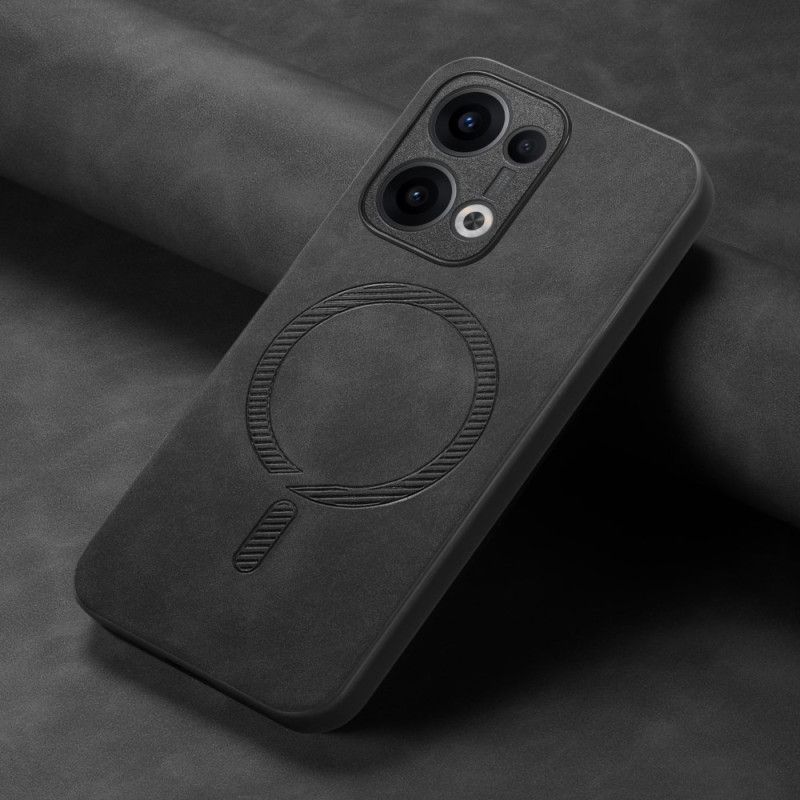 Etui Oppo Reno 13 5g Kompatybilne Z Magsafe Efekt Skóry