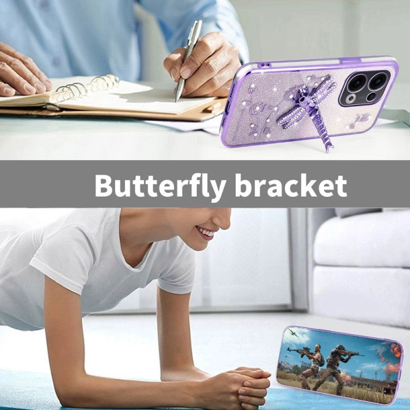 Etui Oppo Reno 13 5g Mocowanie W Kształcie Ważki