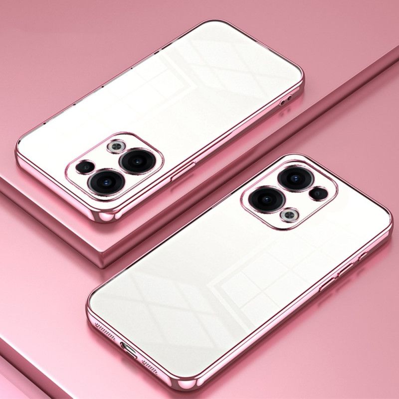 Etui Oppo Reno 13 5g Oprawka Z Efektem Metalu Etui Ochronne