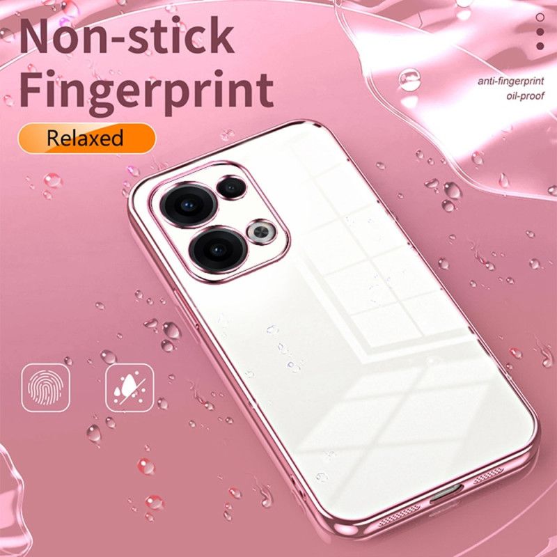 Etui Oppo Reno 13 5g Oprawka Z Efektem Metalu Etui Ochronne