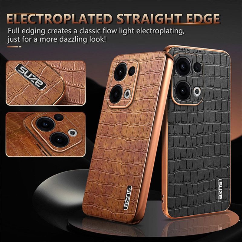 Etui Oppo Reno 13 5g Styl Krokodyla Azns Etui Ochronne