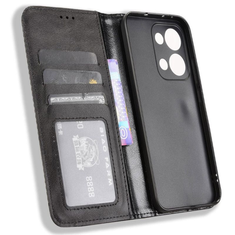 Flip Kotelot Do Oppo Reno 13 5g Fryz W Stylu Vintage