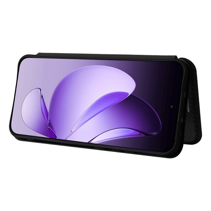 Flip Kotelot Oppo Reno 13 5g Włókno Węglowe Etui Ochronne