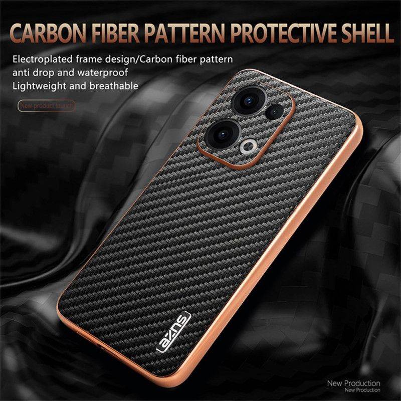 Futerały Oppo Reno 13 5g Etui Na Telefon Szczotkowane Włókno Węglowe Azns