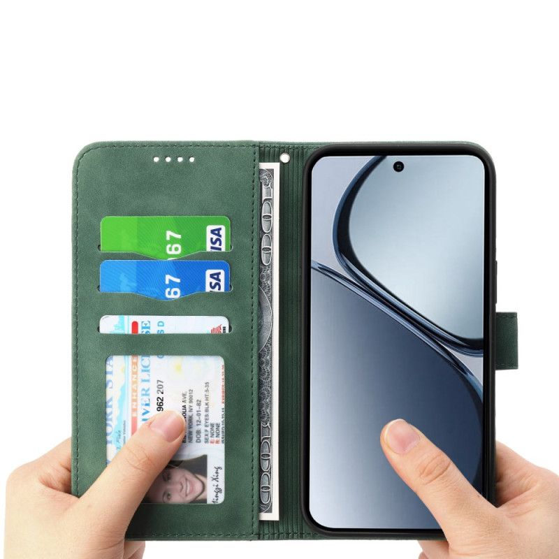 Skórzany Futerał Oppo Reno 13 5g Etui Na Telefon Dierfeng
