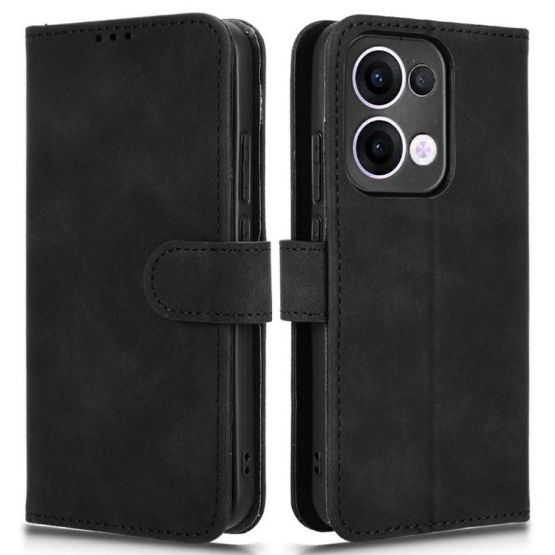 Skórzany Futerał Oppo Reno 13 5g Etui Na Telefon Efekt Zamszu