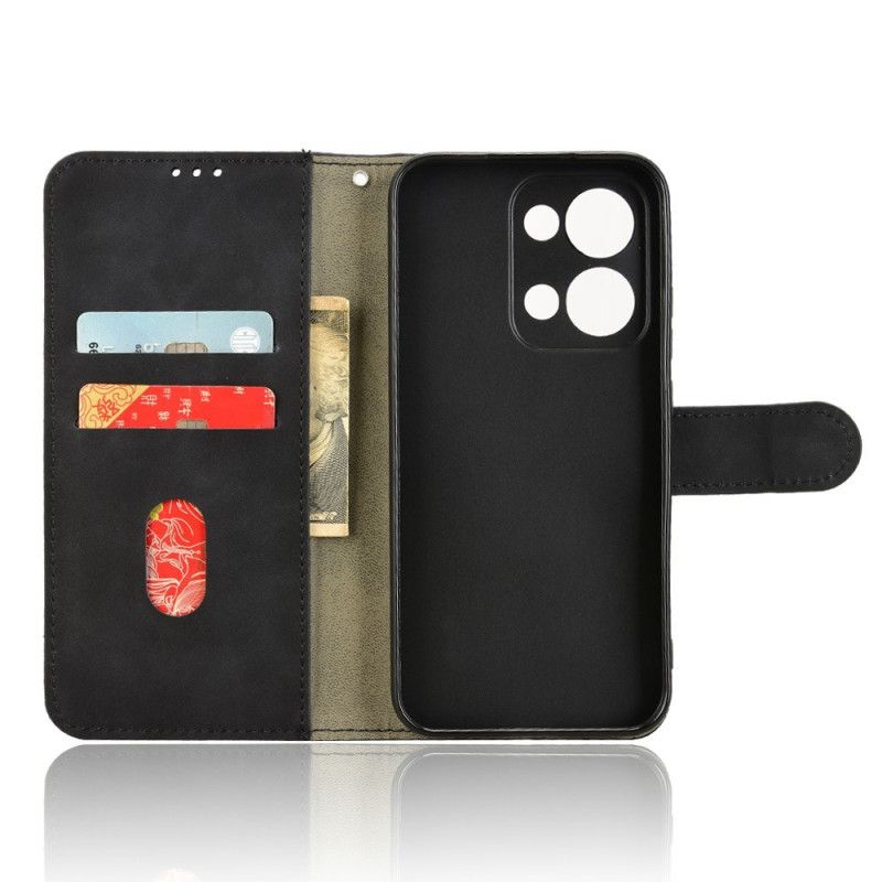 Skórzany Futerał Oppo Reno 13 5g Etui Na Telefon Efekt Zamszu