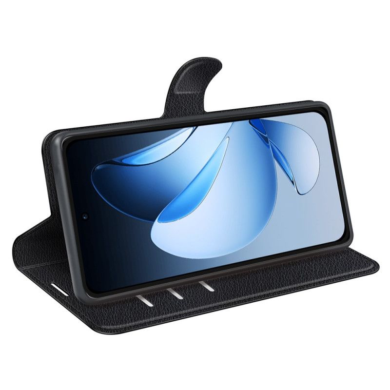 Skórzany Futerał Oppo Reno 13 5g Etui Na Telefon Klasyczna Sztuczna Skóra Liczi