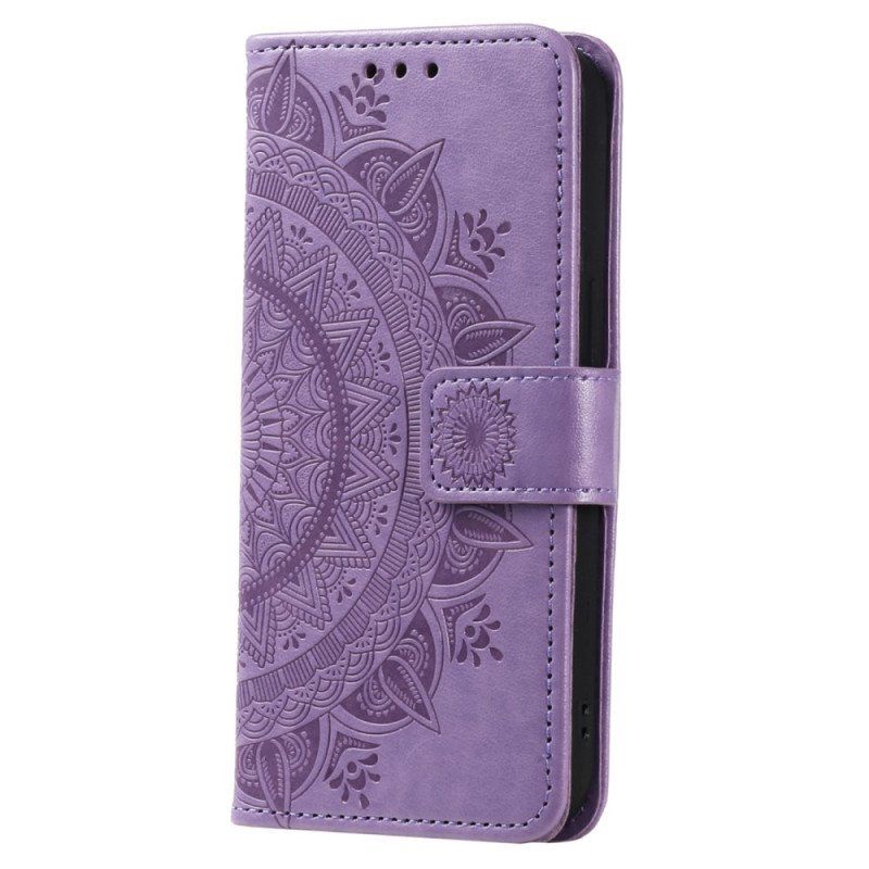 Etui Folio do Xiaomi 13 Mandala Sun Ze Smyczą