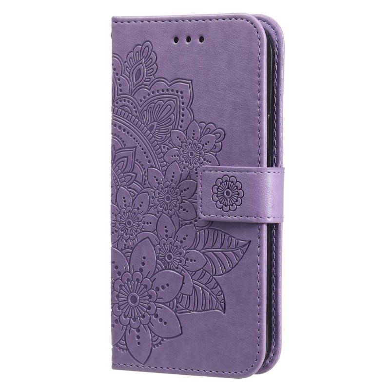 Etui Folio do Xiaomi 13 z Łańcuch Paskowata Mandala