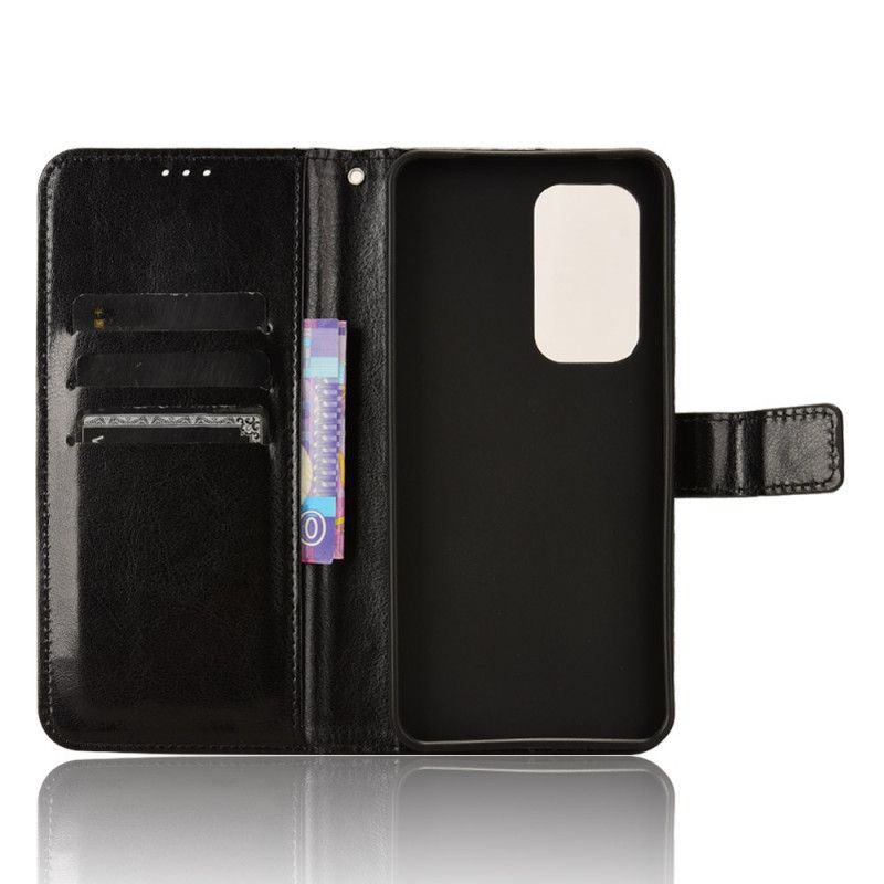 Etui Folio Do Vivo V40 Se 5g Jaskrawa Sztuczna Skóra Z Paskiem