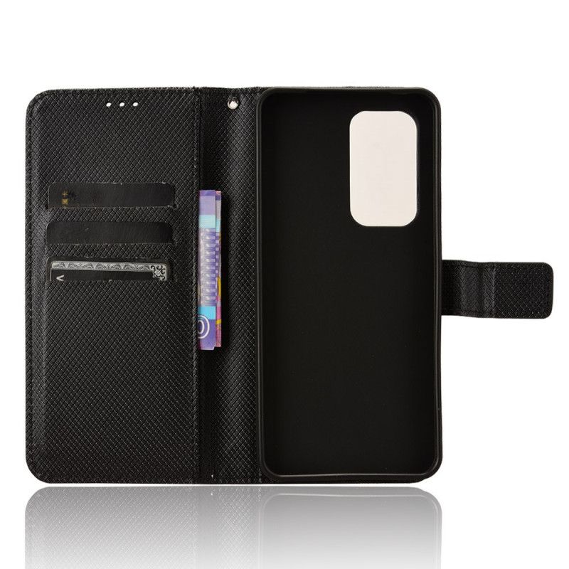 Etui Folio Do Vivo V40 Se 5g Tekstura Diamentów