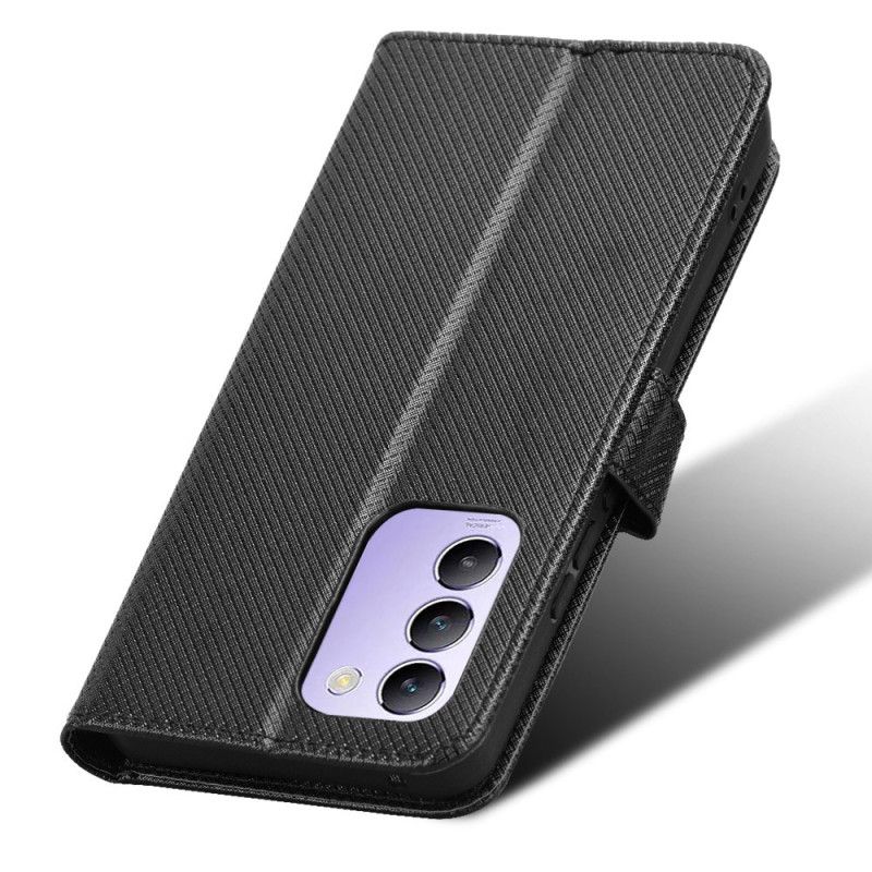 Etui Folio Do Vivo V40 Se 5g Tekstura Diamentów