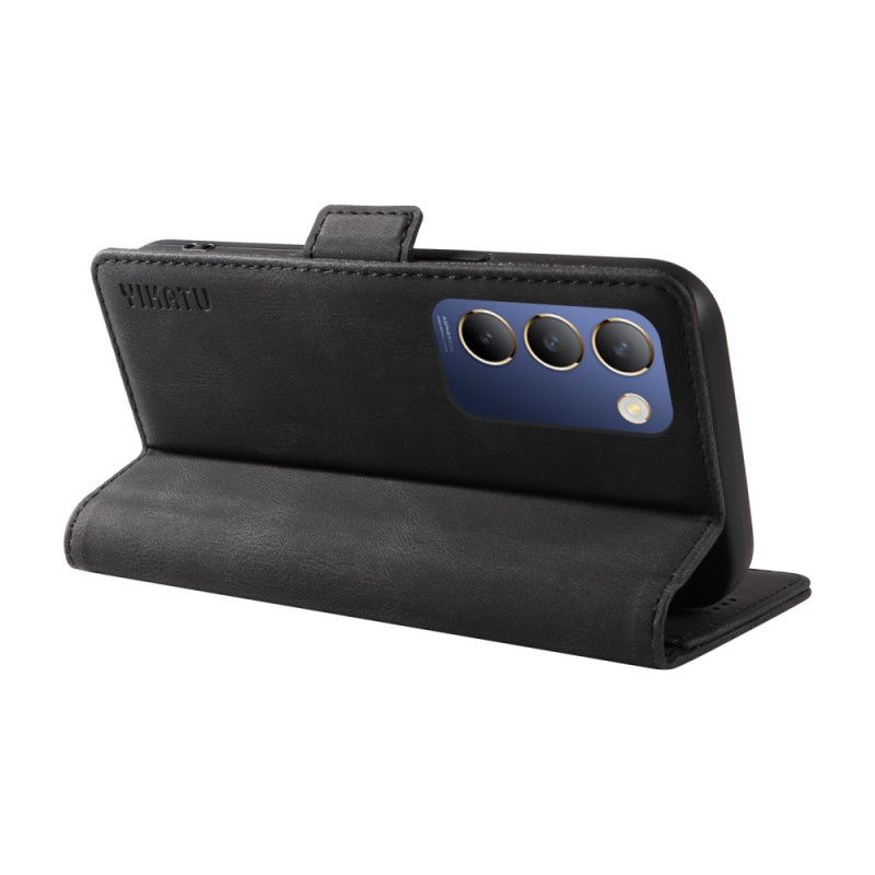 Etui Folio Vivo V40 Se 5g Efekt Zamszu Yikatu Etui Ochronne