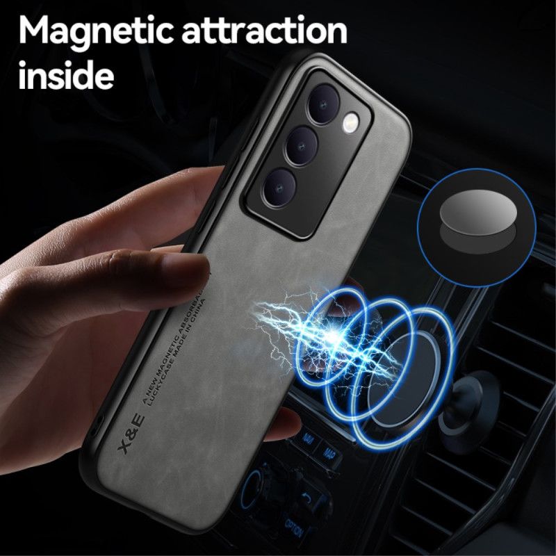 Etui Vivo V40 Se 5g Efekt Skóry Etui Ochronne