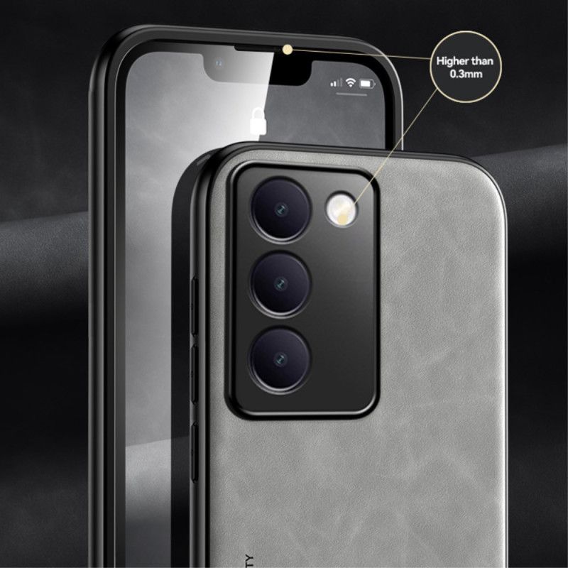 Etui Vivo V40 Se 5g Efekt Skóry Etui Ochronne