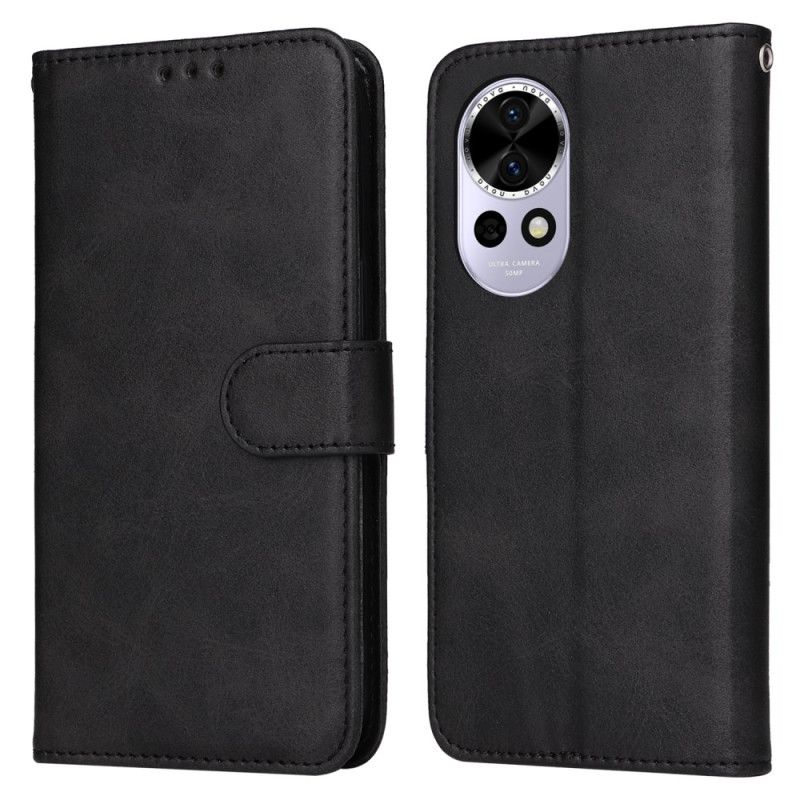 Etui Folio Huawei Nova 13 Pasek Ze Sztucznej Skóry Etui Ochronne